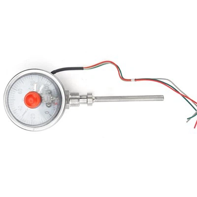 Termômetro Bimetálico com Contato Elétrico