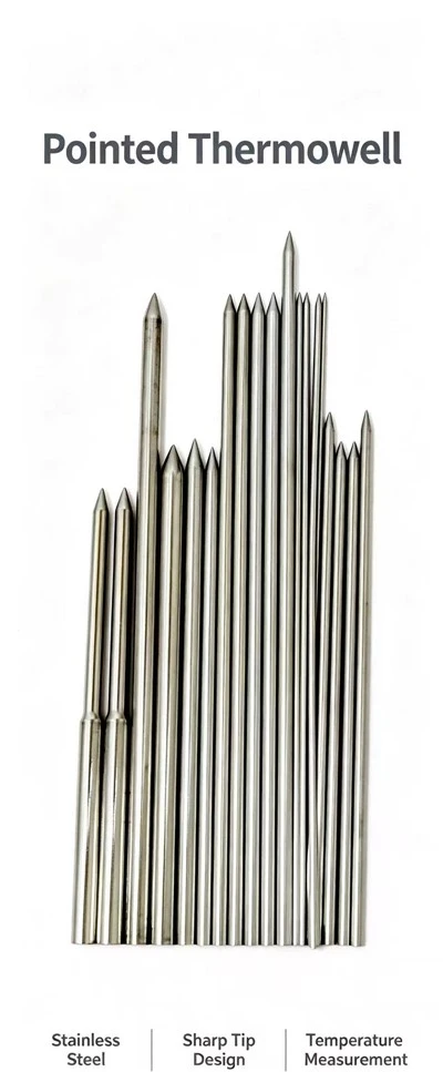 Poço termométrico pontiagudo