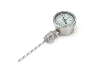 Termômetro bimetálico-resistente a choques